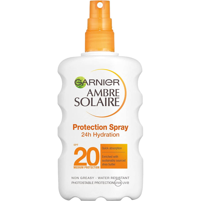 Garnier Ambre Solaire Ultra-Hydrating Sun Cream Spray SPF20 200 ml