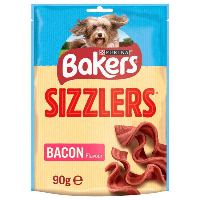 Bakers Sizzlers Bacon Dog Treats - BB 30/04/23