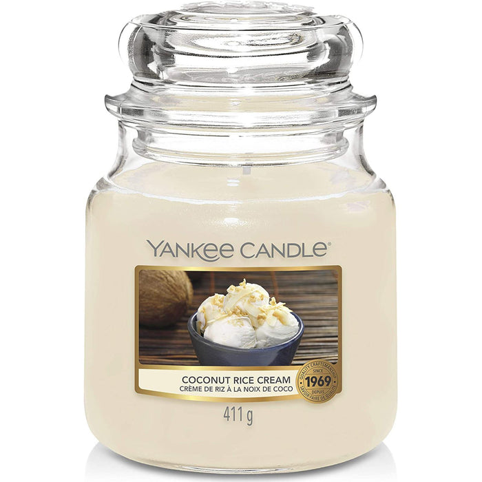 Yankee Candle Coconut Rice Cream Medium Jar 411g
