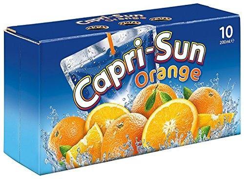 Capri-Sun Orange 200ml (4 Packs of 10, Total 40) - myShop.co.uk