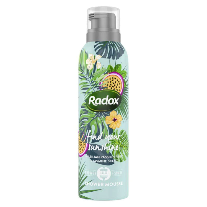 Radox Shower Mousse Brazilian Passion Fruit & Jasmine Scent 200ml