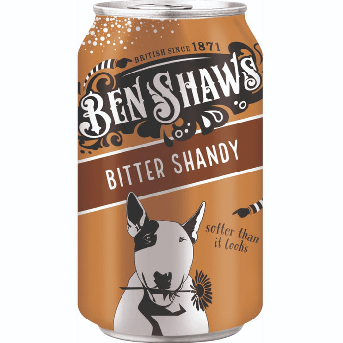 Ben Shaws Bitter Shandy Soft Drink Can 330ml (Box of 24)