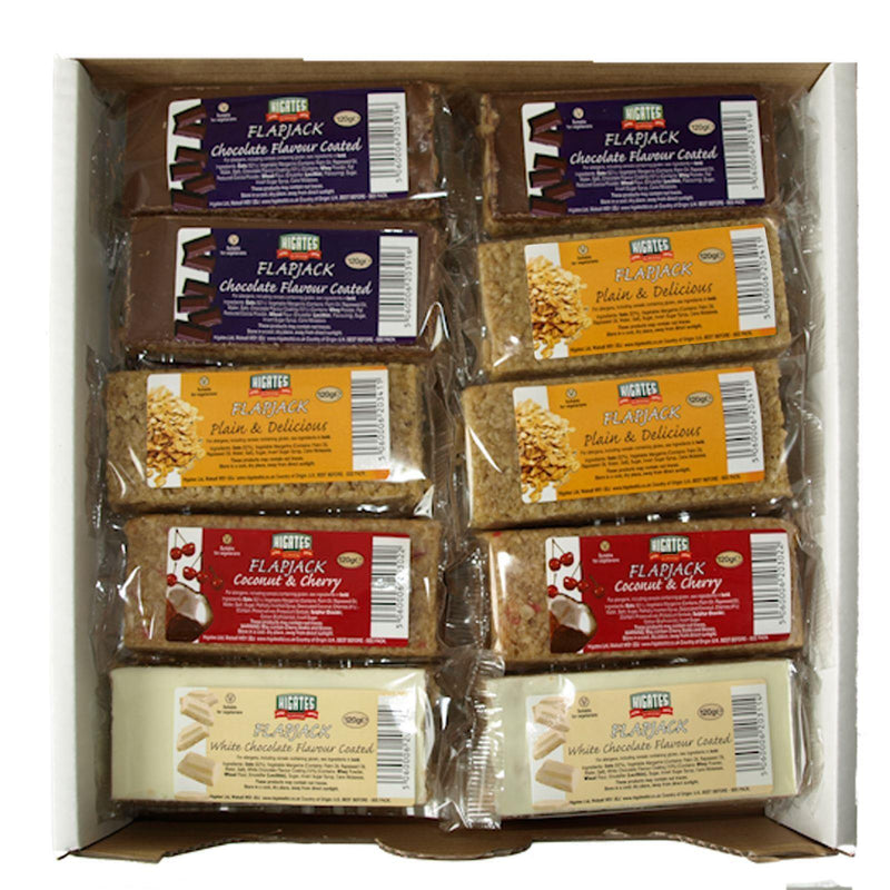 Higates Flapjacks Mixed Case 120g (Box of 30) - myShop.co.uk