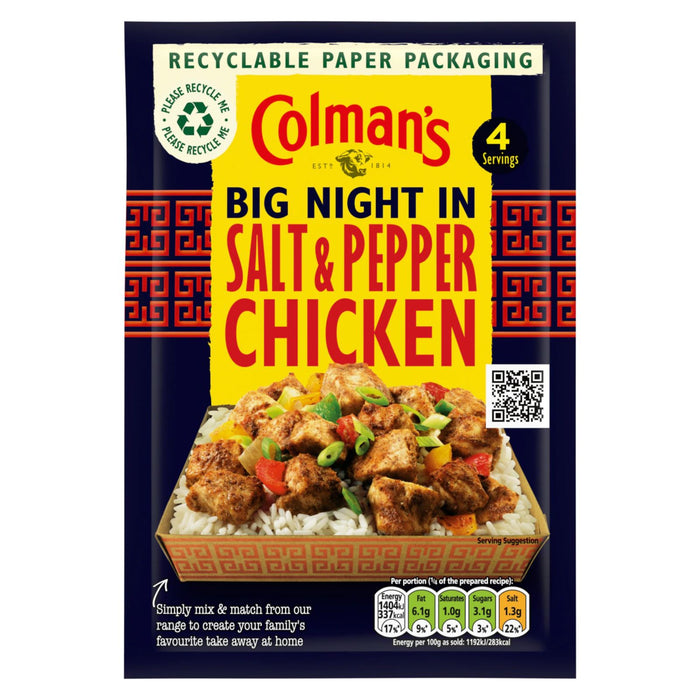 Colman's Big Night In Salt & Pepper Chicken 23g