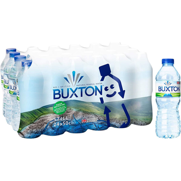 Buxton Still Natural Mineral Water 500ml (Box of 24)