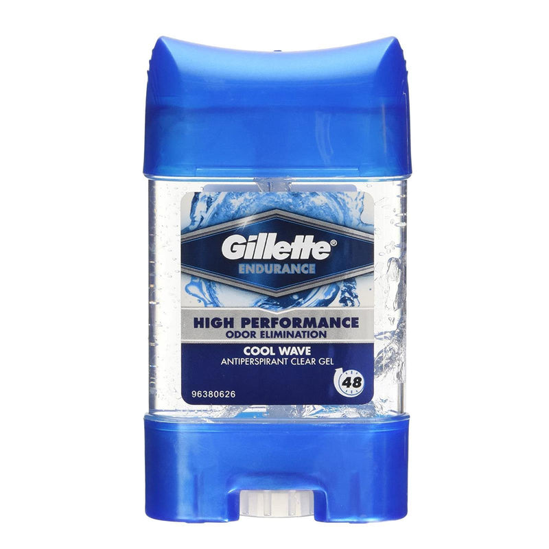 Gillette Endurance Cool Wave Anti-Perspirant Deodorant Clear Gel 70ml