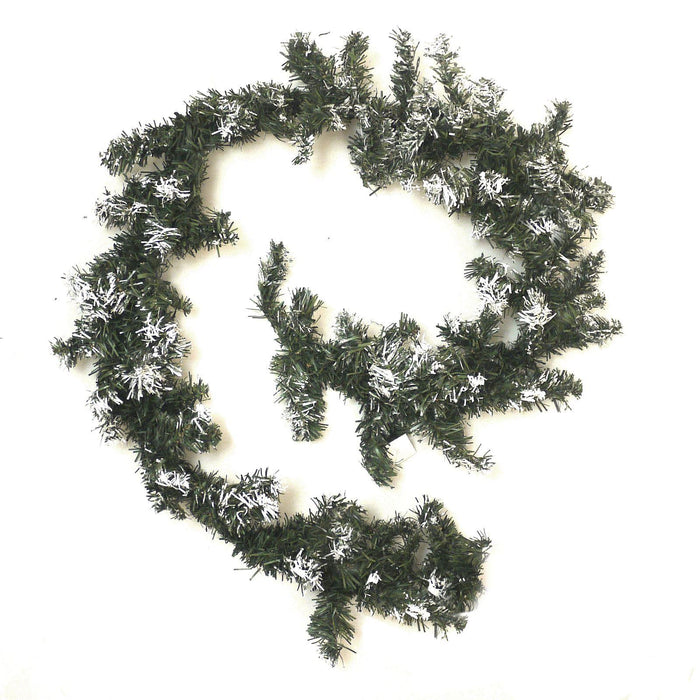 Florrelle 6ft Garland with Snow