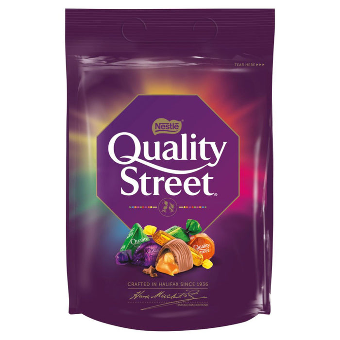 Quality Street Pouch Bag Chocolate 382g (Box of 8)