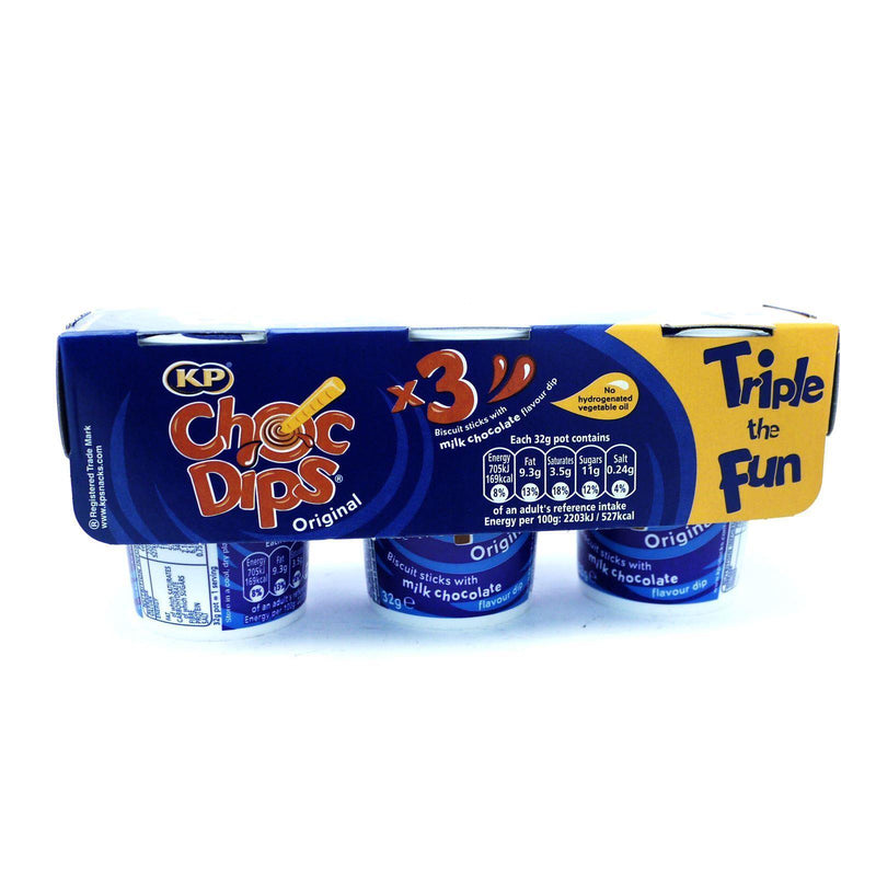 Kp Choc Dips 3Pack 84g (8 Packs of 3, Total 24) - myShop.co.uk