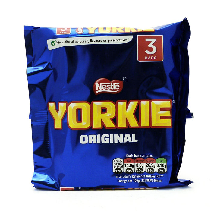 Nestle Yorkie 138g (16 Packs of 3, Total 48) - myShop.co.uk