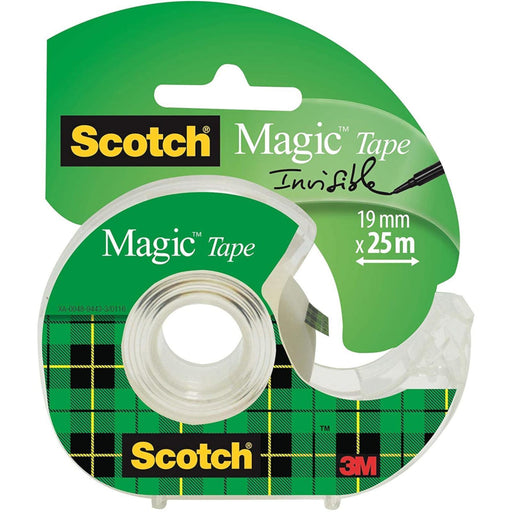Scotch Magic Dispenser + Roll 19mm X 25m - myShop.co.uk