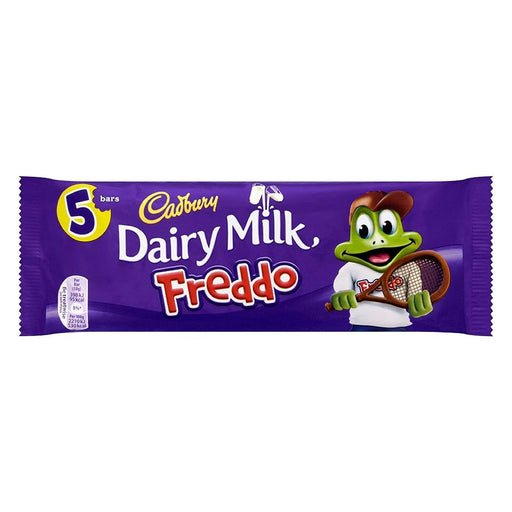 Cadbury Freddo Caramel Chocolate Frog 97.5g (30 Packs of 5, Total 150) - myShop.co.uk