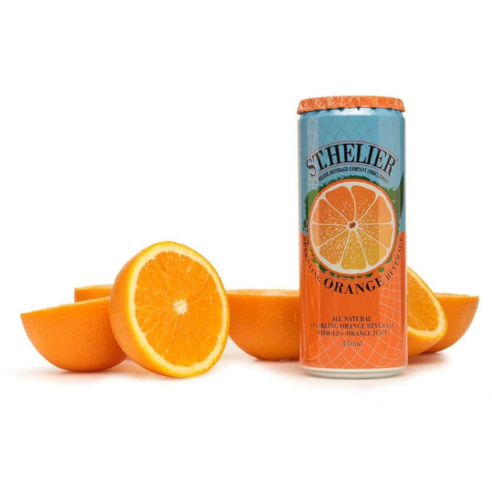 St Helier Sparkling Orange All Natural Drink 24 x 330ml