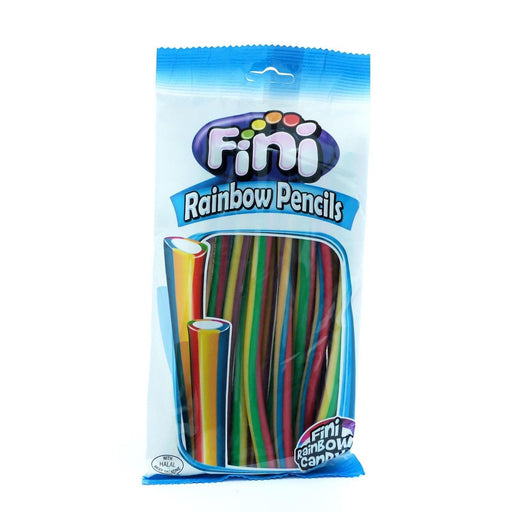 Fini Rainbow Pencils Soft Sweets 250g  (Box of 20) - myShop.co.uk
