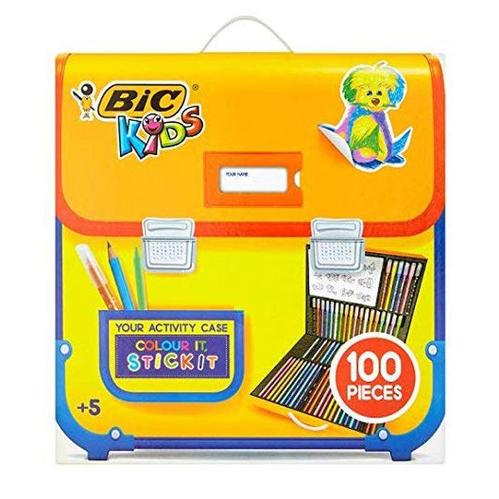 Bic Kids 100 Piece Colouring And Sticker Set