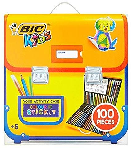 Bic Kids 100 Piece Colouring And Sticker Set