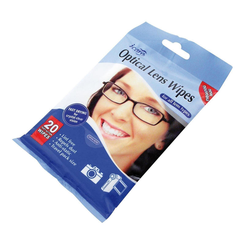 Icare Wipes Optical Lens 20'S - myShop.co.uk