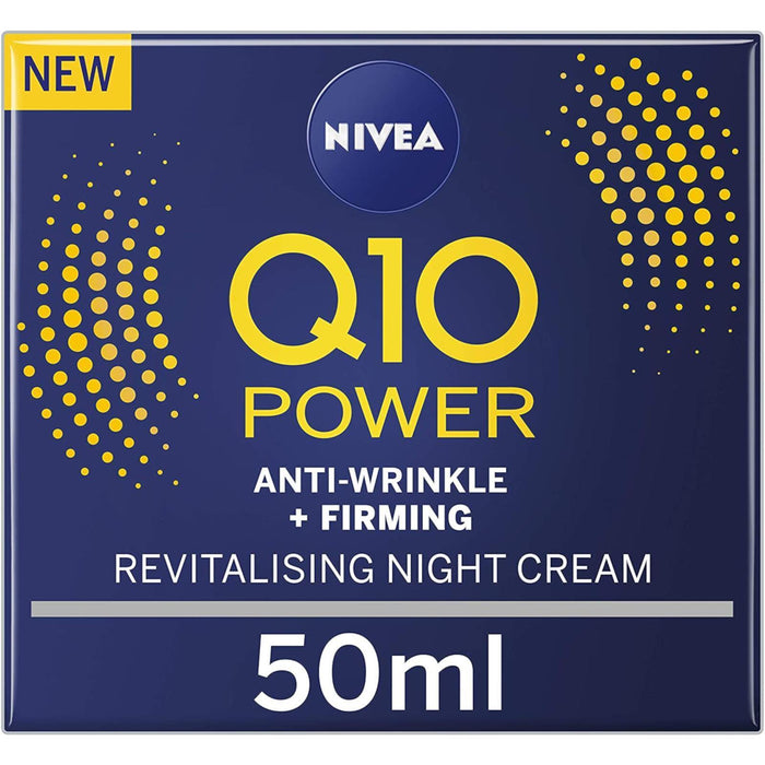 Nivea Q10 Anti Wrinkle Night Cream 50ml - myShop.co.uk