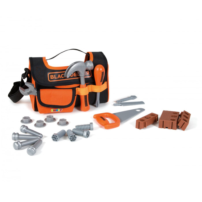 Smoby Black+Decker Fabric Tool Case Toy For Kids
