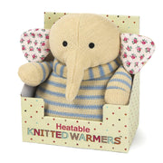 Knitted Warmers Heatable Soft Elephant Plush Toy - image 2