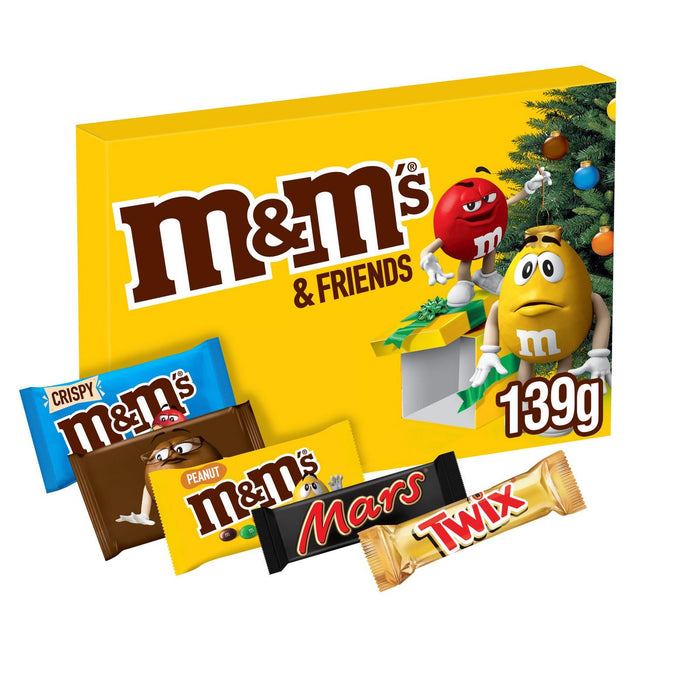 M&M's & Friends Chocolate Medium Selection Box 139g