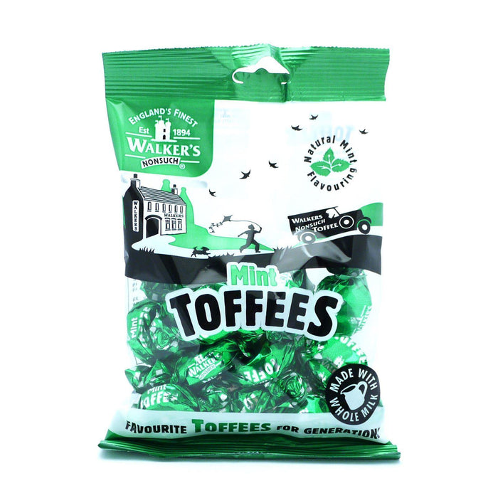 Walkers Mint Toffees 150g (Box of 12) - myShop.co.uk