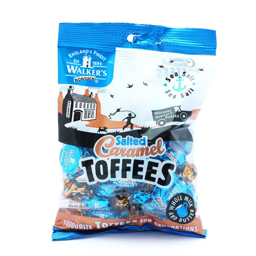 Walkers Salted Caramel Toffees 150g (Box of 12) - myShop.co.uk