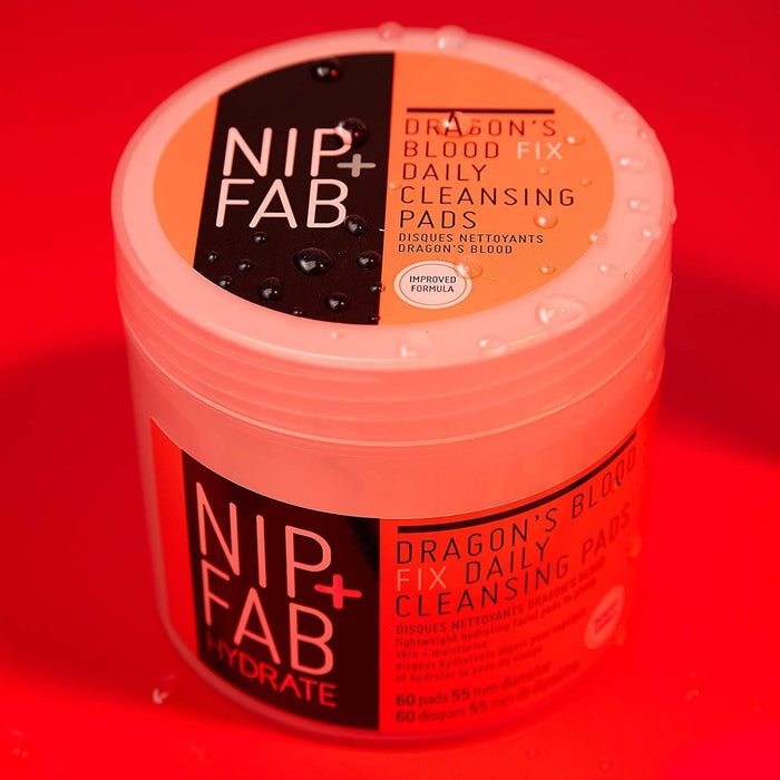 Nip+Fab Dragon's Blood Fix Cleansing Pads - 60 Pads