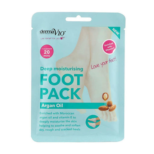 Derma V10 Argan Oil Foot Pack Kit - myShop.co.uk