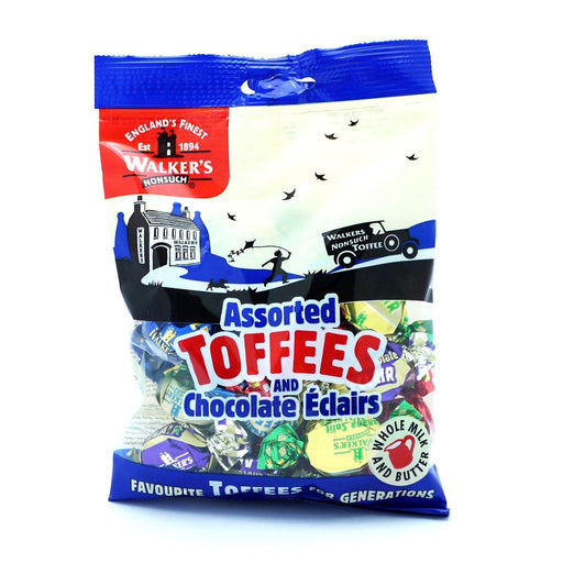 Walkers Assorted Toffees & Choc 150g (Box of 12) - myShop.co.uk