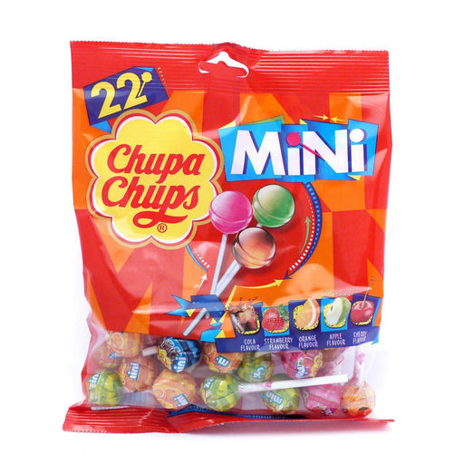 Chupa Chups 22 Mini Lollies (Box of 24, Total 528 lollies) - myShop.co.uk