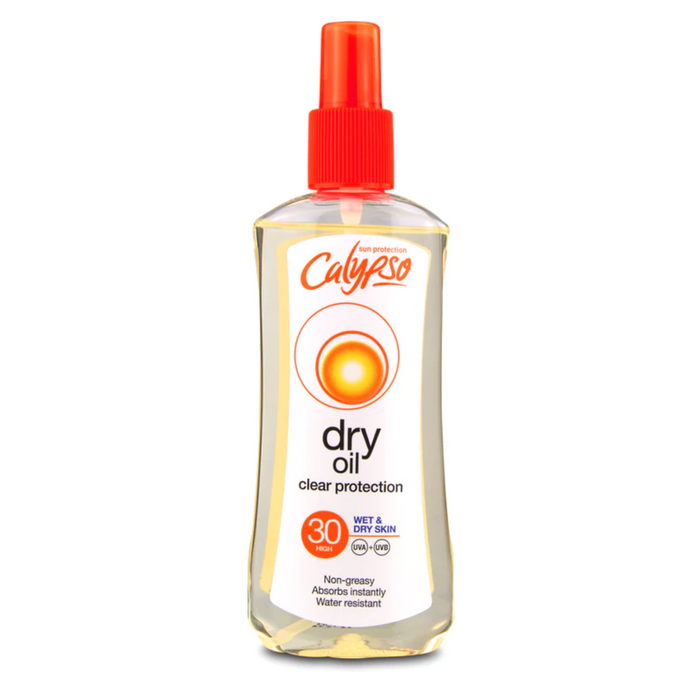 Calypso Wet Skin Dry Oil SPF30 200ml