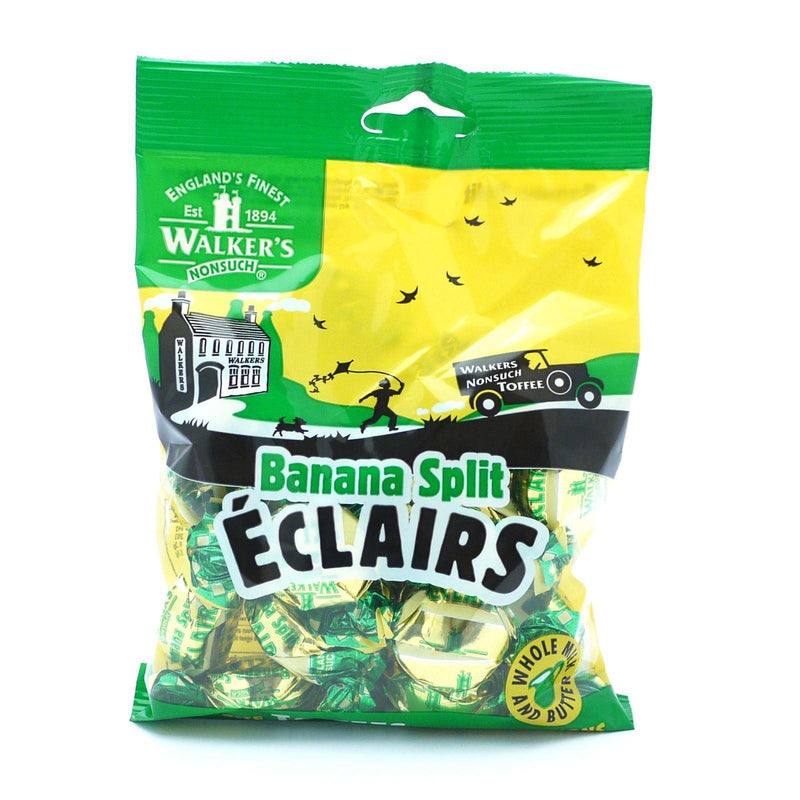Walkers Banana Split Eclairs 150g (Box of 12) - myShop.co.uk