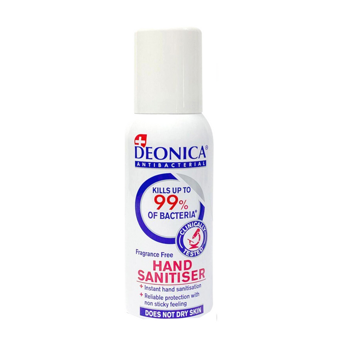 Deonica Antibacterial Spray Hand Sanitiser 100ml