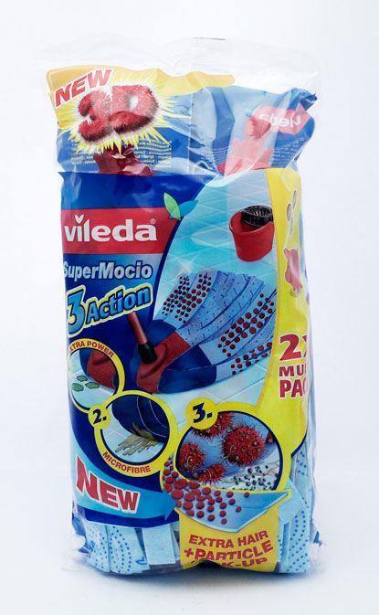 Vileda Supermocio 3D Action Mop Head Refill - myShop.co.uk