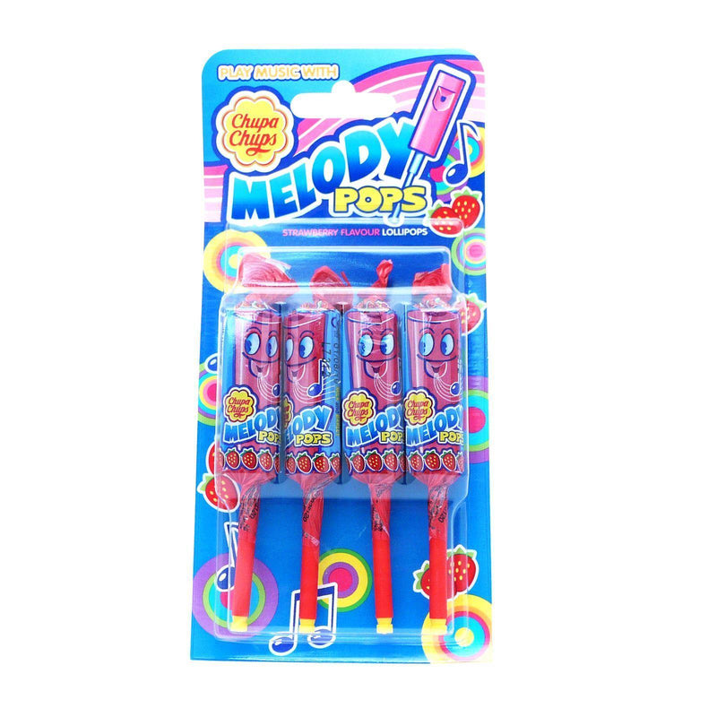 Chupa Chups Melody Pops 60g (36 Packs of 4, Total 144) - myShop.co.uk