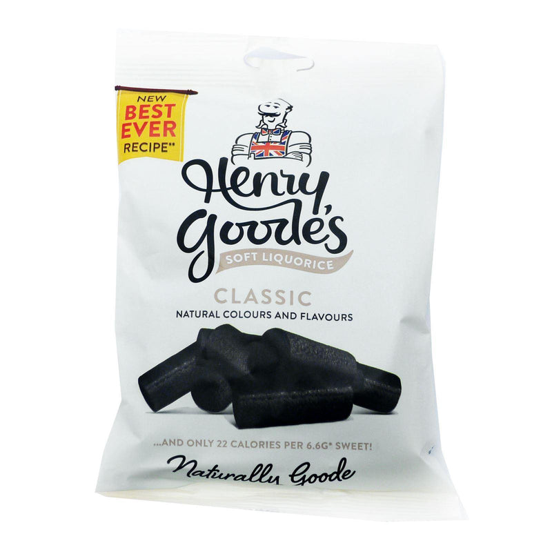 Henry Goodes Soft Liquorice 200g (Box of 9) - myShop.co.uk