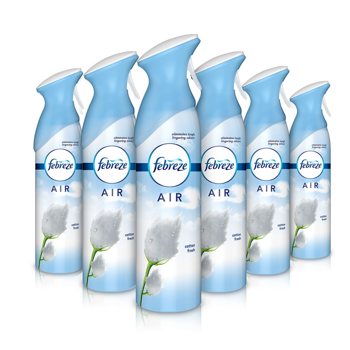 Febreze Spray Cotton Air Freshener 300 ml (Box of 6) — myShop