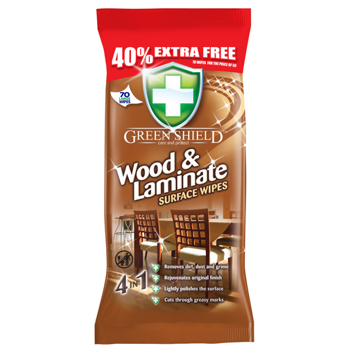 MiracleWipes for Wood Surfaces, Remove Dirt and Grime Buildup