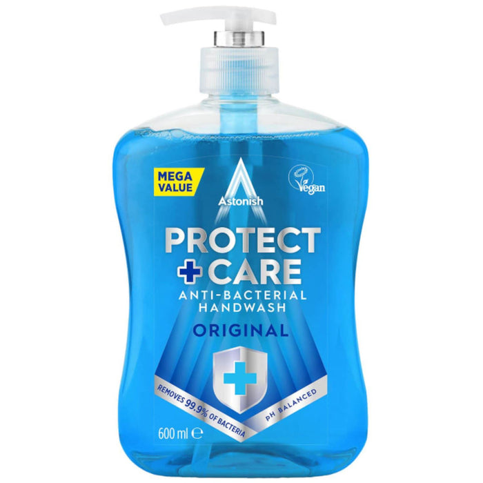 Astonish Protect + Care Antibacterial Hand Wash Original 600ml