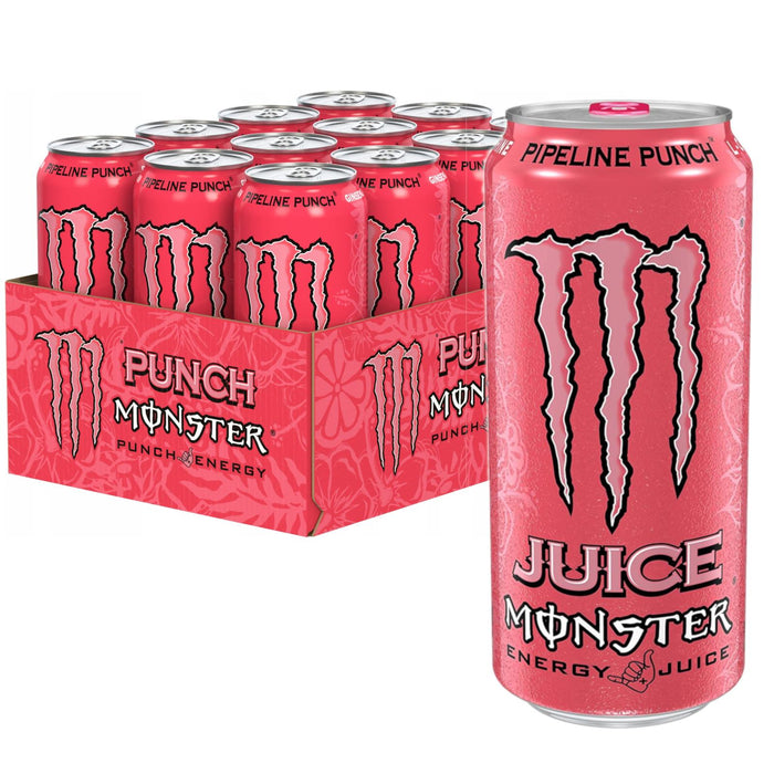 Monster Energy Drink Juiced Pipeline Punch 500ml (Box of 12)