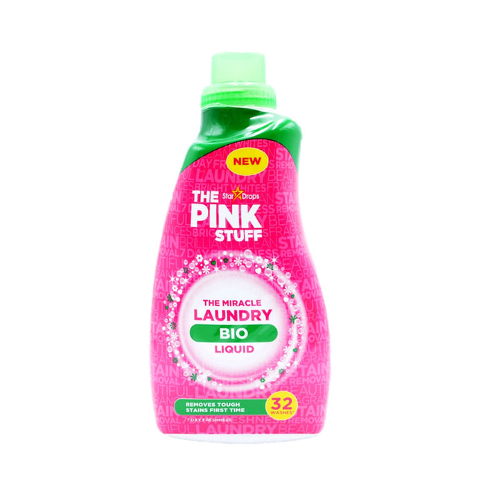 The Pink Stuff New Miracle Bio Laundry Stain Remover Liquid Detergent 960ml