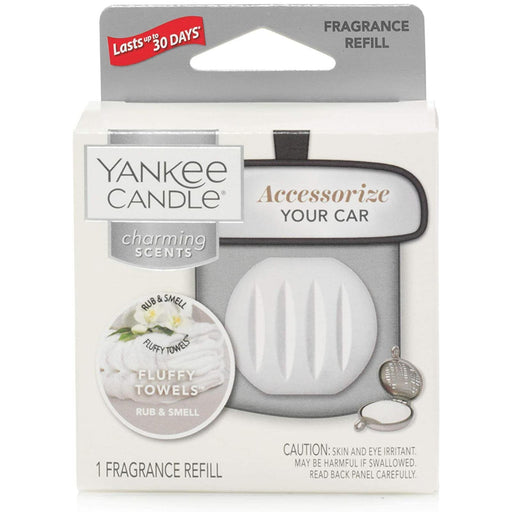 Yankee Candle Charming Scents Car Fragrance Refill - Fluffy Towels - myShop.co.uk