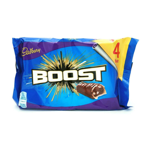 Cadbury Boost Chocolate Bar 136g (9 Packs of 4, Total 36) - myShop.co.uk