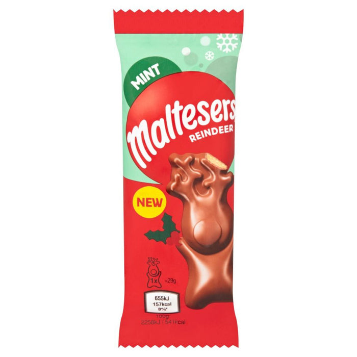 Maltesers Reindeer Mint Chocolate 29g BB 5/5/24