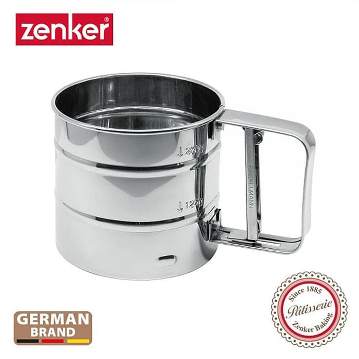 Zenker Stainless Steel Flour Sifter - myShop.co.uk