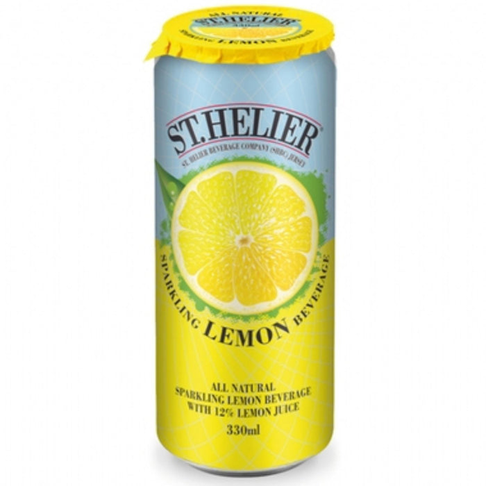 St Helier All Natural Sparkling Lemon Beverage 330ml (Box of 24)