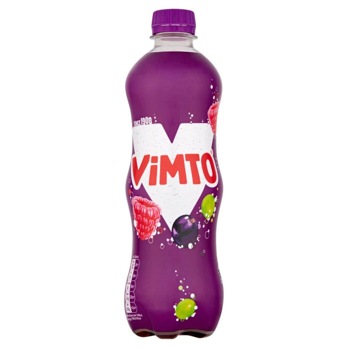 Vimto Original Fizzy Mixed Fruit Juice Drink 500ml (Box of 12)