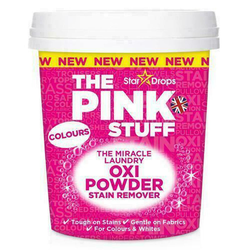 Stardrops The Pink Stuff Miracle Laundry Oxi Powder Stain Remover 1kg - myShop.co.uk