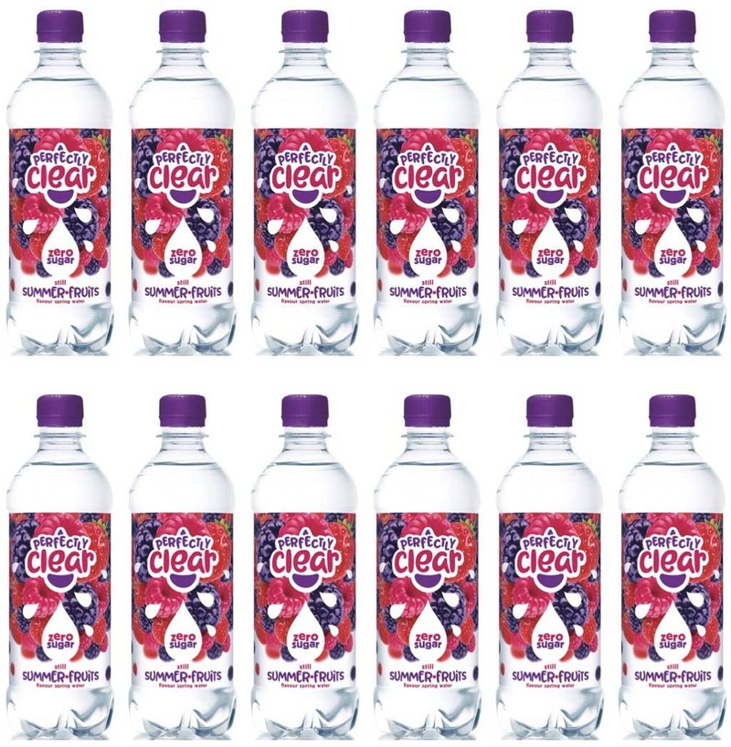 Perfectly Clear Still Summer Fruit Flavoured Spring Water 500ml (Box of 12) - image 2